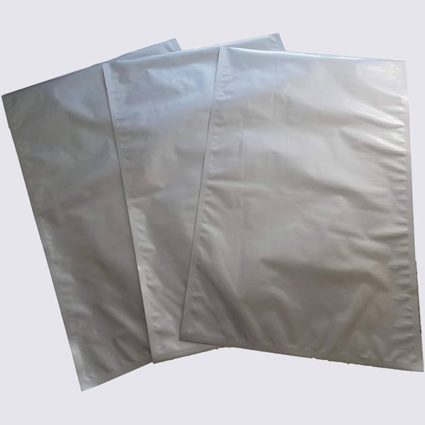 Extra Large Silver Flat Mylar Bags