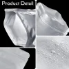 Silver stand up mylar bags 4