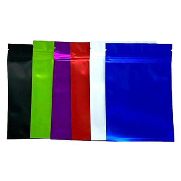 Coloured Flat Mylar Bags – 100’s #1